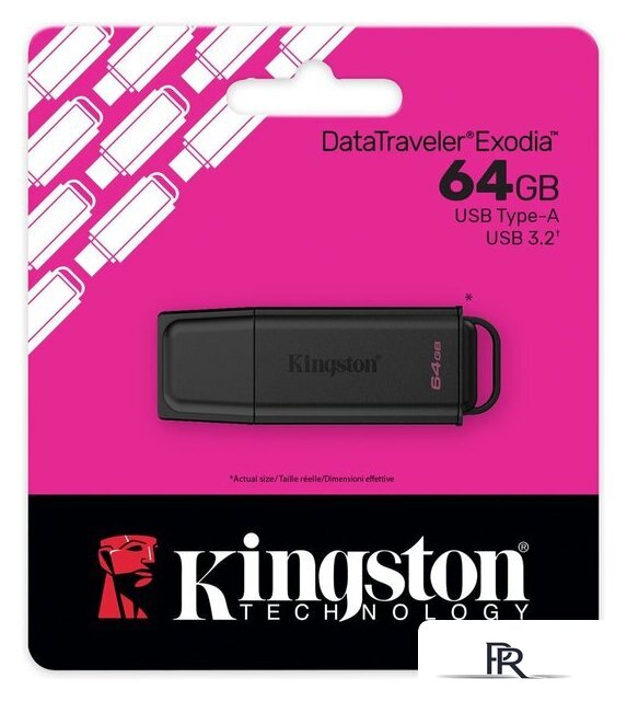 USB Flash Kingston DataTraveler Exodia 64GB DTXG2/64GB - Изображение №4 — Интернет-магазин ПроЗаказ