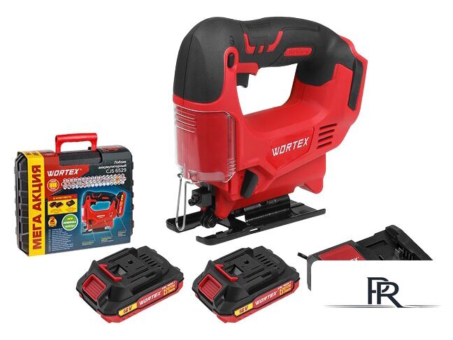 Электролобзик Wortex CJS 6529 (с 2-мя АКБ, кейс) - Изображение №1 — Интернет-магазин ПроЗаказ