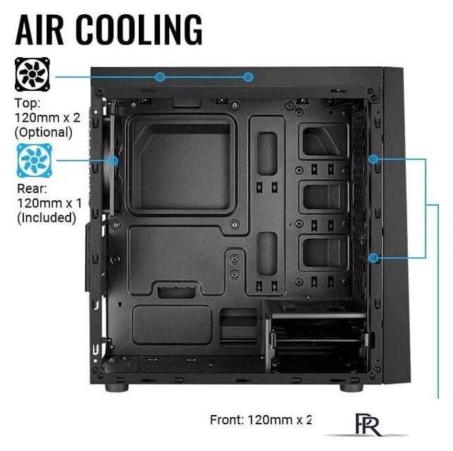 Корпус AeroCool Bolt Mini-A-BK-v1 - Изображение №12 — Интернет-магазин ПроЗаказ
