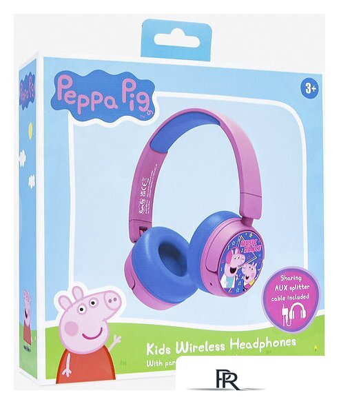Наушники OTL Technologies Peppa Pig Kids Wireless PP0982 - Изображение №10 — Интернет-магазин ПроЗаказ