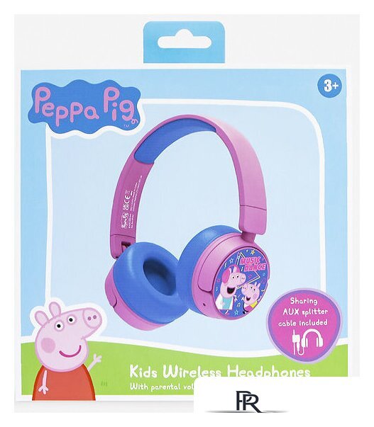 Наушники OTL Technologies Peppa Pig Kids Wireless PP0982 - Изображение №2 — Интернет-магазин ПроЗаказ