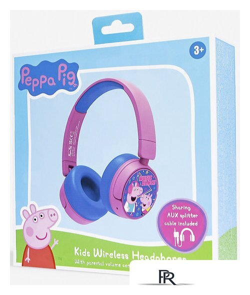 Наушники OTL Technologies Peppa Pig Kids Wireless PP0982 - Изображение №12 — Интернет-магазин ПроЗаказ