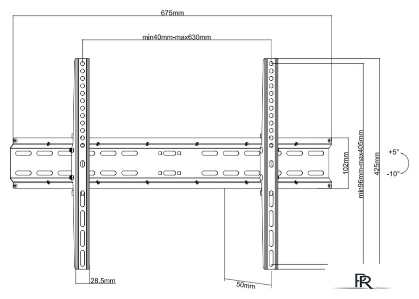 Кронштейн для телевизора Ultramounts UM835T - Изображение №7 — Интернет-магазин ПроЗаказ