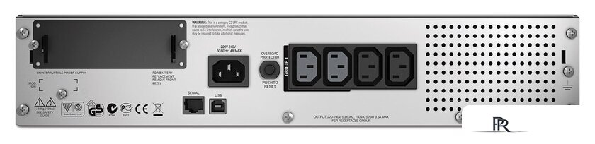 Источник бесперебойного питания APC Smart-UPS 750VA LCD RM 2U (SMT750RMI2U) - Изображение №2 — Интернет-магазин ПроЗаказ