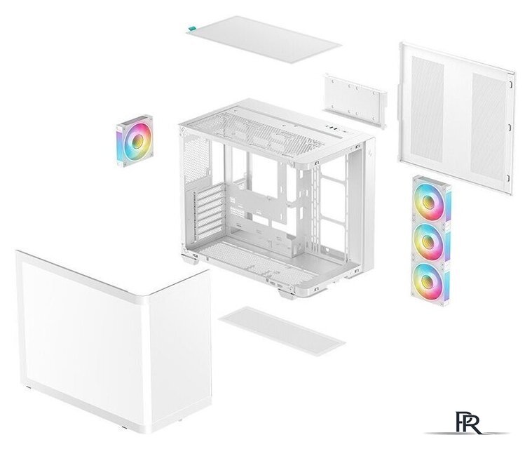 Корпус DeepCool CG530U 4F WH R-CG530U-WHAGA4-G - Изображение №8 — Интернет-магазин ПроЗаказ