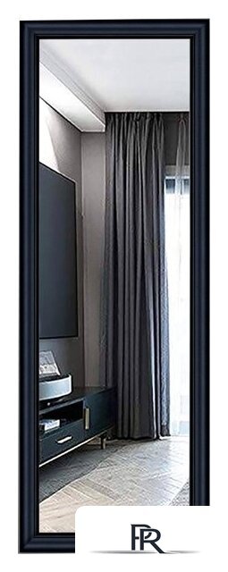 Зеркало Декарт Настенное в раме 8Л3698 (черный) - Изображение №1 — Интернет-магазин ПроЗаказ