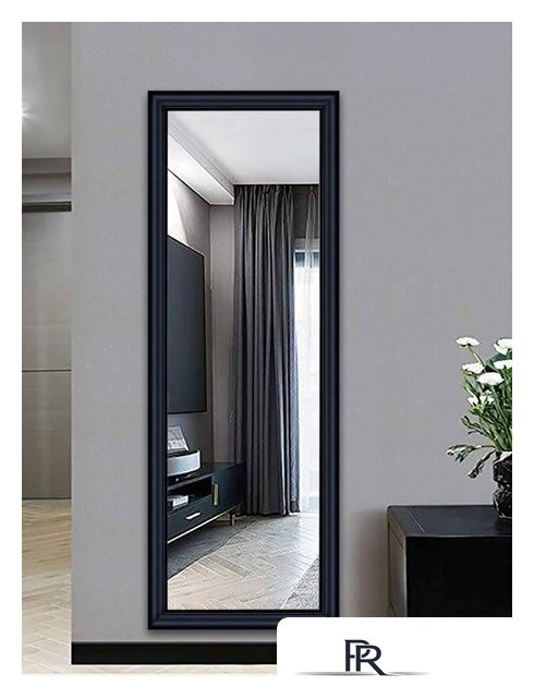 Зеркало Декарт Настенное в раме 8Л3698 (черный) - Изображение №2 — Интернет-магазин ПроЗаказ