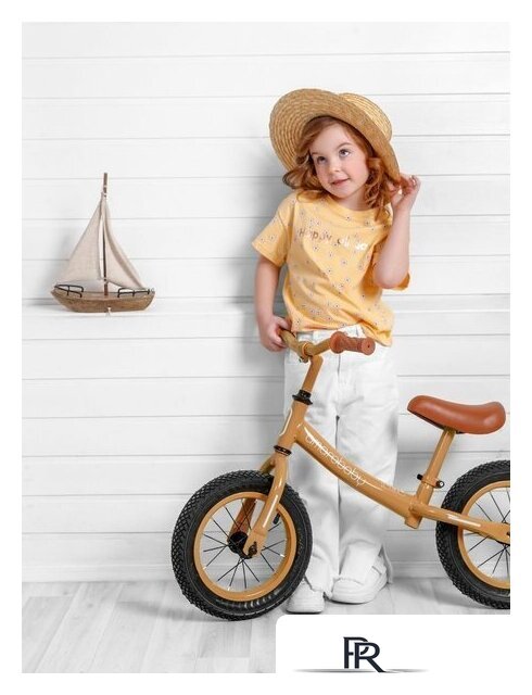 Беговел Amarobaby Road Racer (коричневый) - Изображение №2 — Интернет-магазин ПроЗаказ