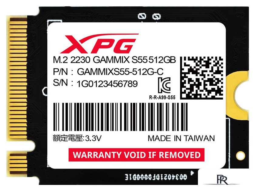 SSD ADATA XPG Gammix S55 512GB SGAMMIXS55-512G-C - Изображение №1 — Интернет-магазин ПроЗаказ