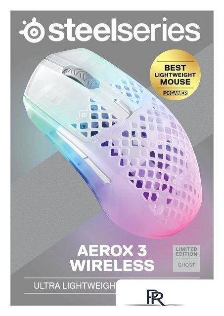 Игровая мышь SteelSeries Aerox 3 Wireless 2022 Edition Ghost - Изображение №7 — Интернет-магазин ПроЗаказ