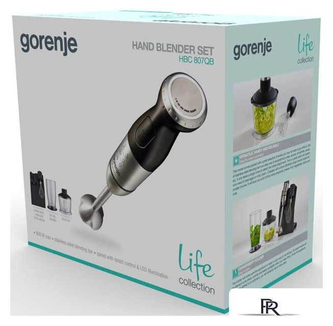 Погружной блендер Gorenje HBC807QB - Изображение №5 — Интернет-магазин ПроЗаказ