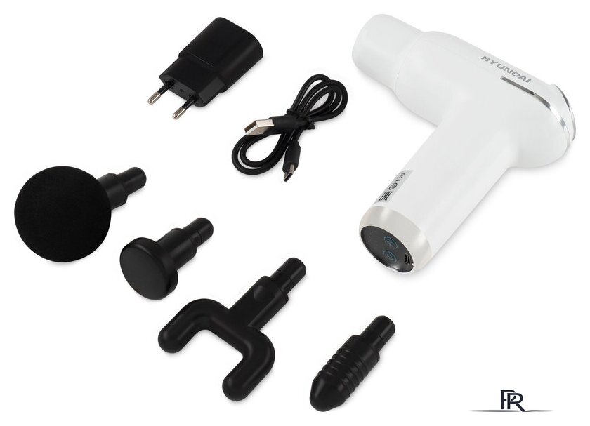 Перкуссионный массажер Hyundai H-MG898 - Изображение №9 — Интернет-магазин ПроЗаказ