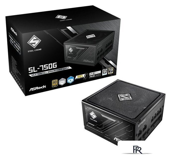Блок питания ASRock Steel Legend 750W SL-750G - Изображение №2 — Интернет-магазин ПроЗаказ
