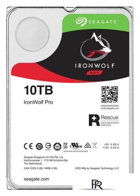 Жесткий диск Seagate IronWolf Pro 10TB ST10000NE0008 - Изображение №2 — Интернет-магазин ПроЗаказ