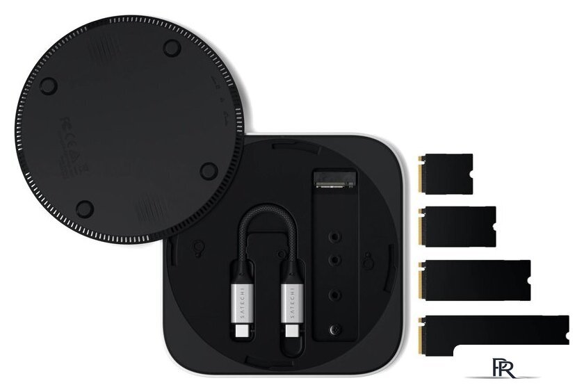 Бокс для накопителей M.2 Satechi USB4 Slim NVMe SSD Enclosure ST-EU4SNSS - Изображение №3 — Интернет-магазин ПроЗаказ