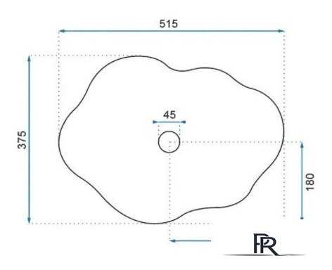 Умывальник Rea Pearl U0696 - Изображение №5 — Интернет-магазин ПроЗаказ