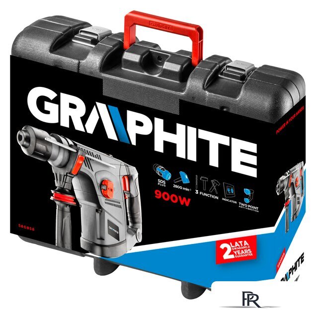 Перфоратор GRAPHITE 58G858 - Изображение №4 — Интернет-магазин ПроЗаказ