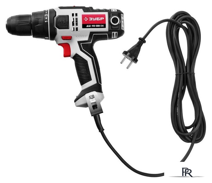 Дрель-шуруповерт Зубр ДШ-М3-500-2 (без кейса) - Изображение №3 — Интернет-магазин ПроЗаказ