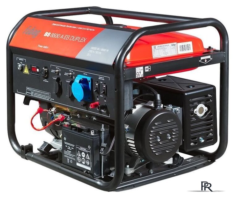 Бензиновый генератор Fubag BS 8500 A ES Duplex (с коннектором автоматики) - Изображение №2 — Интернет-магазин ПроЗаказ