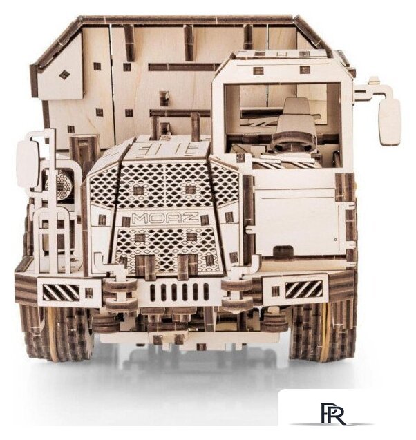 Сборная модель Eco-Wood-Art Самосвал-землевоз МоАЗ-75053 - Изображение №3 — Интернет-магазин ПроЗаказ