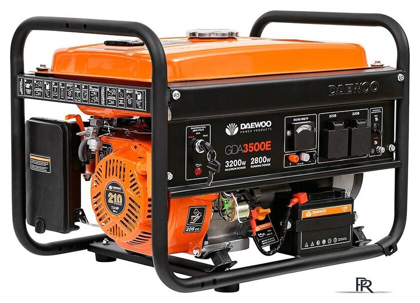 Бензиновый генератор Daewoo Power GDA 3500E - Изображение №1 — Интернет-магазин ПроЗаказ