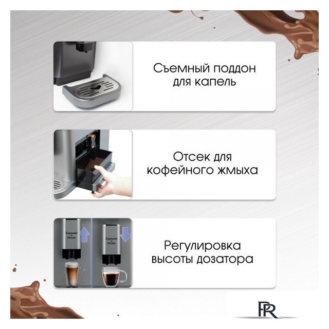 Кофемашина Zigmund & Shtain ZACM-2000 - Изображение №6 — Интернет-магазин ПроЗаказ