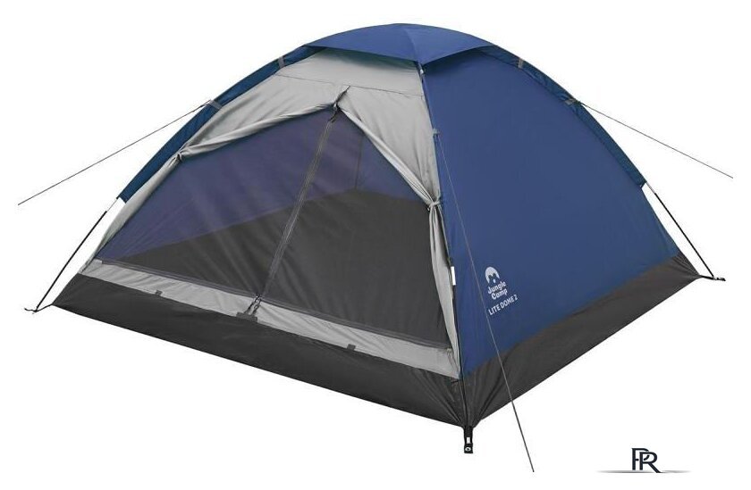Треккинговая палатка Jungle Camp Lite Dome 3 (синий/серый) - Изображение №1 — Интернет-магазин ПроЗаказ