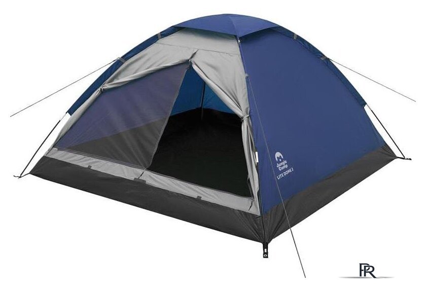 Треккинговая палатка Jungle Camp Lite Dome 3 (синий/серый) - Изображение №2 — Интернет-магазин ПроЗаказ