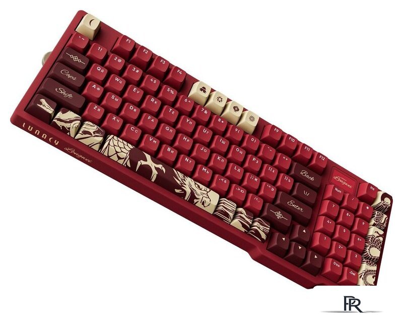 Клавиатура Lunacy Longwei (красный, g3ms Diamond) - Изображение №4 — Интернет-магазин ПроЗаказ