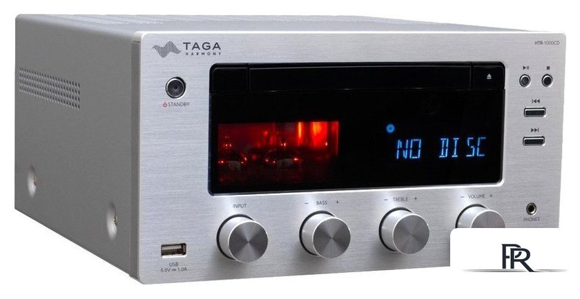 CD-ресивер Taga Harmony HTR-1000CD v.3 (серебристый) - Изображение №1 — Интернет-магазин ПроЗаказ