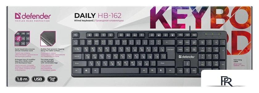 Клавиатура Defender Daily HB-162 - Изображение №3 — Интернет-магазин ПроЗаказ