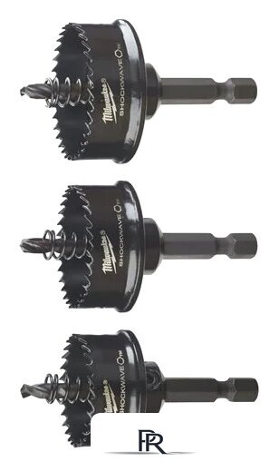 Набор коронок Milwaukee Shockwave Impact 49224800 (3 шт) - Изображение №1 — Интернет-магазин ПроЗаказ