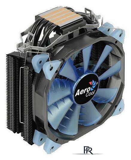 Кулер для процессора AeroCool Verkho 4 Dark - Изображение №4 — Интернет-магазин ПроЗаказ