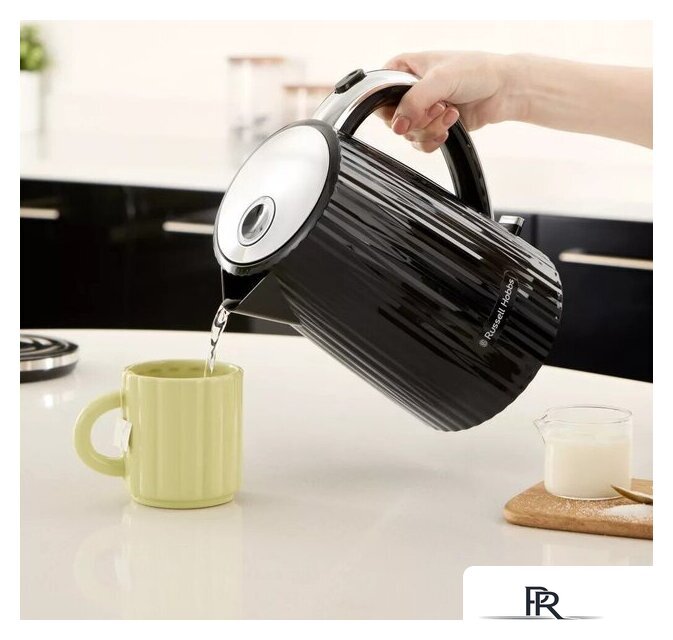 Электрический чайник Russell Hobbs Eden Kettle Black 27361-70 - Изображение №5 — Интернет-магазин ПроЗаказ