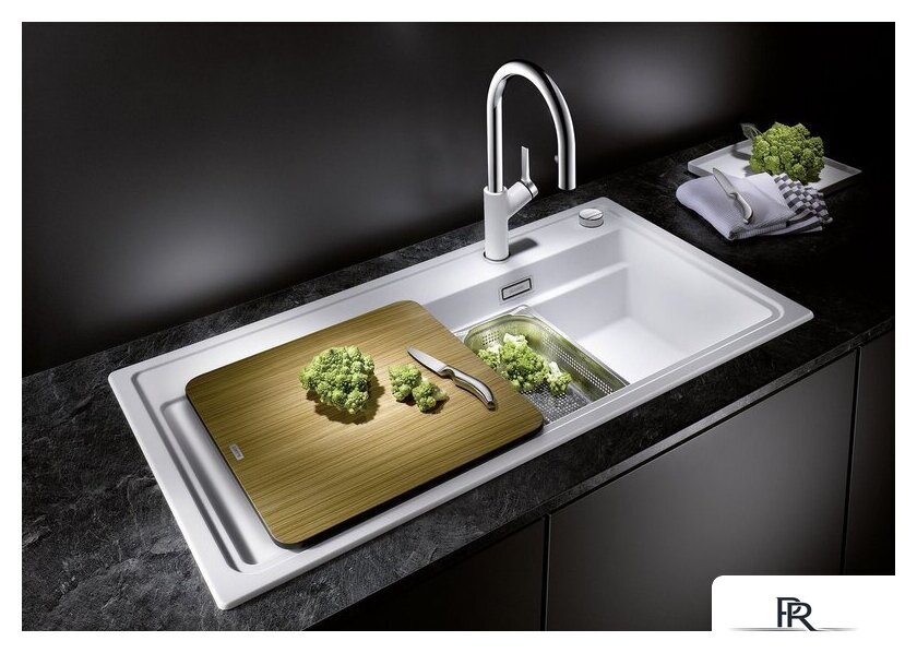 Кухонная мойка Blanco Zenar XL 6 S SteamerPlus 526054 (черный, с аксессуарами) - Изображение №2 — Интернет-магазин ПроЗаказ