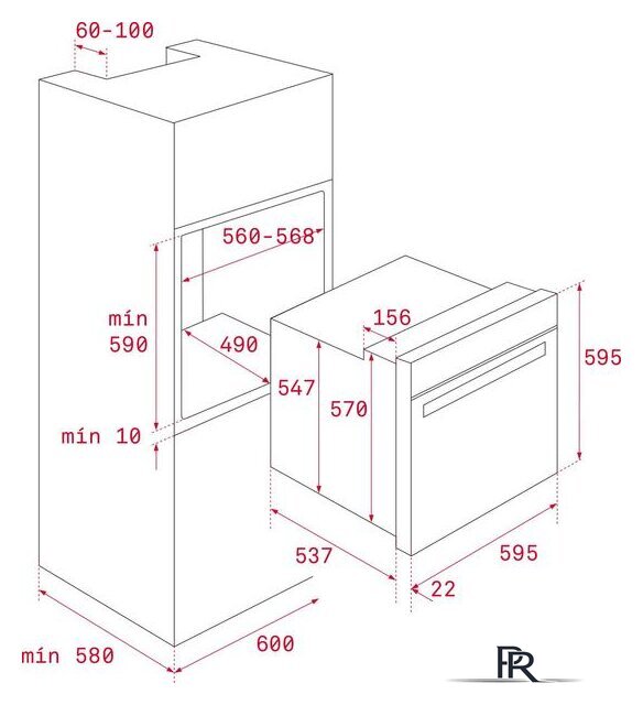 Электрический духовой шкаф TEKA HLB 8600 (серый) - Изображение №13 — Интернет-магазин ПроЗаказ