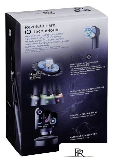 Электрическая зубная щетка Oral-B iO 9n (черный) - Изображение №9 — Интернет-магазин ПроЗаказ