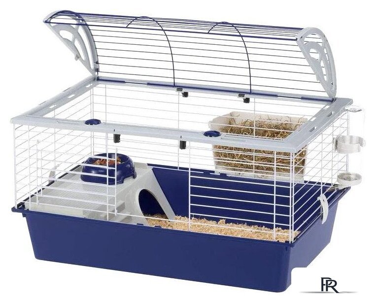 Клетка Ferplast Casita 80 57065170 (синий) - Изображение №1 — Интернет-магазин ПроЗаказ