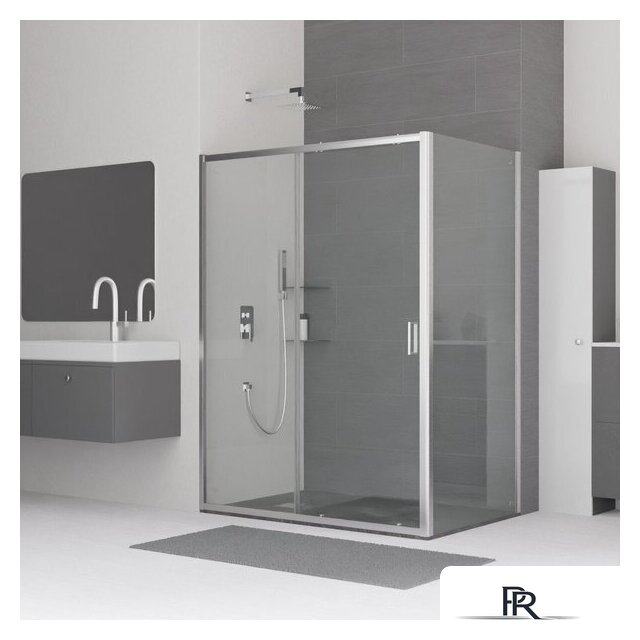 Душевой уголок RGW CL-48 (CL-14 + Z-050-1) 32094886-011 160x80 (хром/прозрачное стекло) - Изображение №1 — Интернет-магазин ПроЗаказ