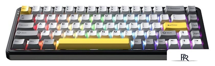 Клавиатура Ajazz AK680 Max (черный/серый/желтый) - Изображение №2 — Интернет-магазин ПроЗаказ