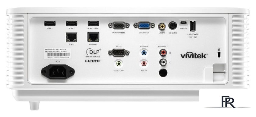 Проектор Vivitek DU4771Z (белый) - Изображение №8 — Интернет-магазин ПроЗаказ