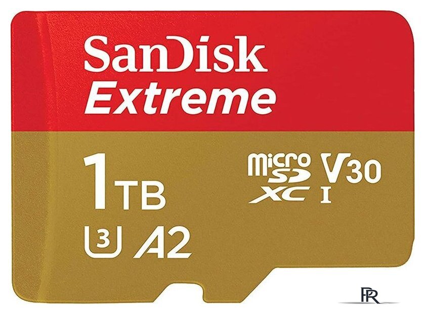 Карта памяти SanDisk Extreme microSDXC SDSQXAV-1T00-GN6MA 1TB - Изображение №1 — Интернет-магазин ПроЗаказ