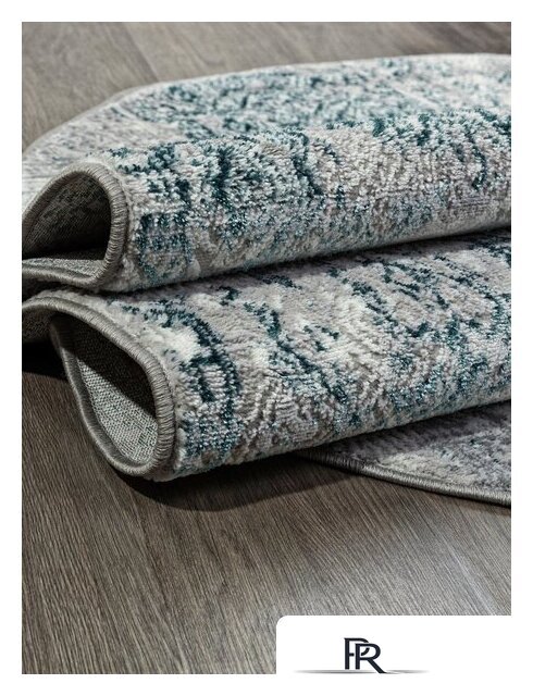 Ковер для жилой комнаты Merinos Palermo F281-OVAL-GRAY (1.6х2.3) - Изображение №3 — Интернет-магазин ПроЗаказ