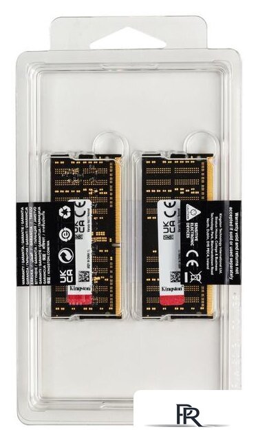 Оперативная память Kingston FURY Impact 2x32GB DDR4 SODIMM PC4-25600 KF432S20IBK2/64 - Изображение №5 — Интернет-магазин ПроЗаказ