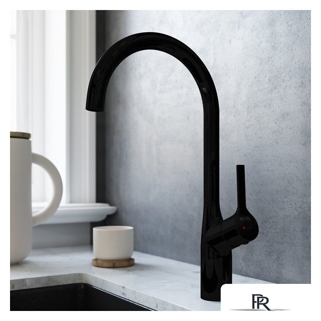 Смеситель AM.PM Spike F9S07022 (черный) - Изображение №4 — Интернет-магазин ПроЗаказ