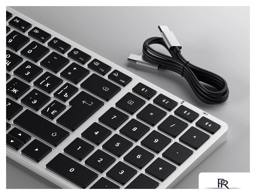 Клавиатура Satechi Slim X2 (серебристый) - Изображение №6 — Интернет-магазин ПроЗаказ