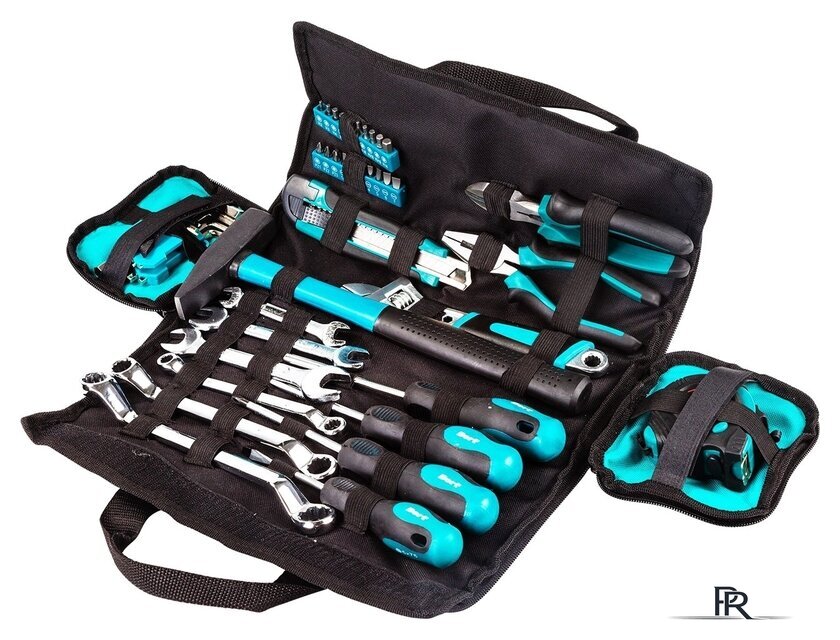 Универсальный набор инструментов Bort BTK-45 (45 предметов) - Изображение №1 — Интернет-магазин ПроЗаказ