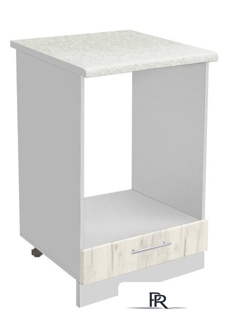 Шкаф напольный Артём-Мебель 600мм СН-114.60 (ДСП дуб крафт белый) - Изображение №1 — Интернет-магазин ПроЗаказ