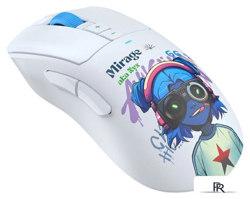 Игровая мышь A4Tech Bloody R73 Ultra Duo Nyx Mirage (белый) - Изображение №5 — Интернет-магазин ПроЗаказ