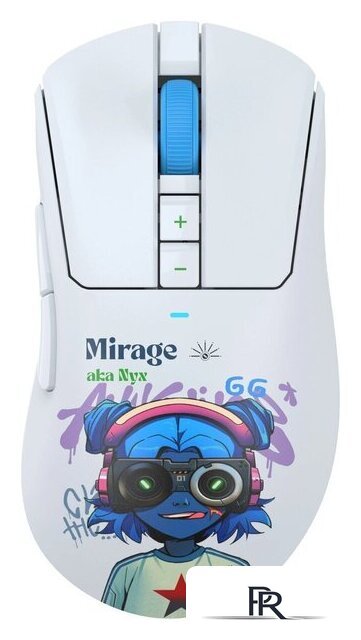 Игровая мышь A4Tech Bloody R73 Ultra Duo Nyx Mirage (белый) - Изображение №1 — Интернет-магазин ПроЗаказ